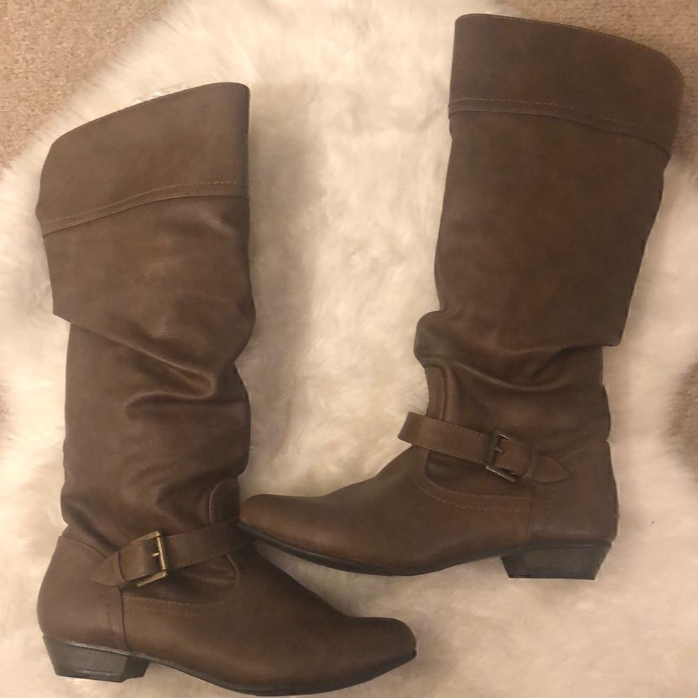 Never worn Brown tall boots size 6.5 - Picture 8 of 8